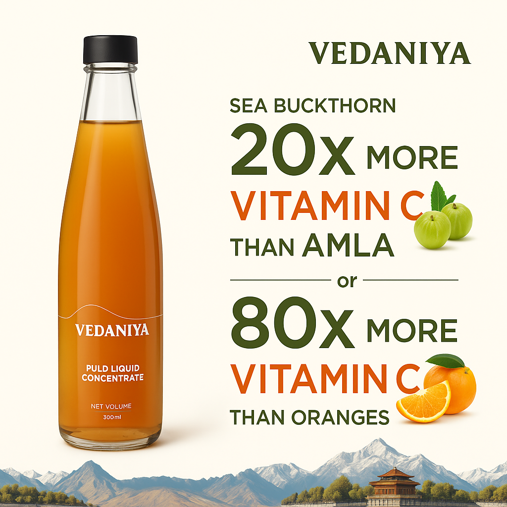 Himalayan Sea Buckthorn Berries Juice - Pure & Natural